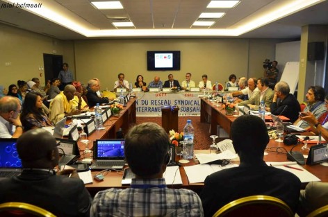 أشغال الملتقى الدولي الناجح للشبكة النقابية حول الهجرة بحوض المتوسط وجنوب الصحراء تتوج بإصدار إعلان الدار البيضاء.