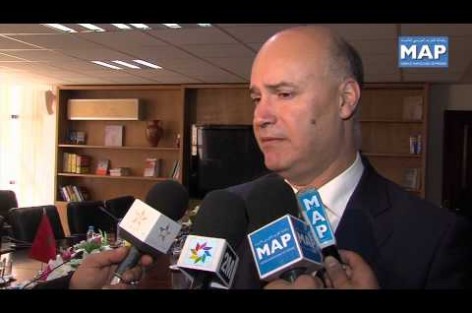 أنيس بيرو يتباحث مع وزيرة الداخلية وتكافو الفرص البلجيكية