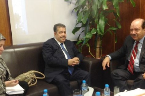 الأمين العام لحزب الاستقلال في زيارة لمجلس الجالية المغربية بالخارج