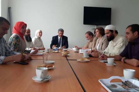 لقاء تواصلي مهم لتجمع مسلمي بلجيكا إستعدادا لإستقبال شهر رمضان الكريم.