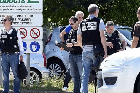 فرنسا: انفجار ارهابي بمصنع للغاز شرق البلاد
