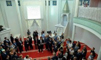الجالية المسلمة  في بروكسل تحتفل بافتتاح مسجد سليمية