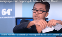 خطير الملاكم والبطل السابق زكرياء المومني يقوم  بتمزيق جواز سفره المغربي خلال استضافته  على القناة الفرنسية TV5 +فيديو