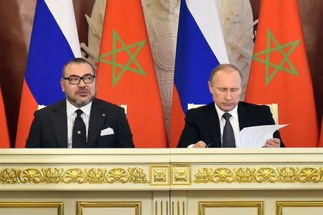 الرئيس الروسي بلاديمير بوتين يدعم مقترح الحكم الذاتي بالصحراء المغربية.