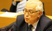 Intervention de son Exellence  Mr Menouar Alem , ambassadeur du Maroc auprès de l’union européenne intervenant lors du débat qui a suivi la projection du documentaire : Sahara, sources et ressources qui a eu lieu au Parlement européen le 5/04/2016.
