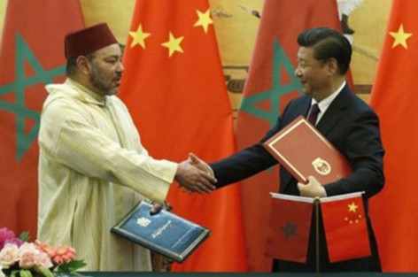 العاهل المغربي والرئيس الصيني يوقعان إعلان شراكة إستراتيجية
