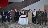 سفارة دولة الإمارات العربية المتحدة بالرباط بالمغرب تحتفل بذكرى توحيد القوات المسلحة بحضور الأمين العام للحكومة المغربية.