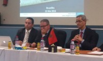 لقاء تواصلي لمسؤولي ميناء طنجة المتوسطي مع الجالية المغربية بالعاصمة البلجيكية بروكسيل.