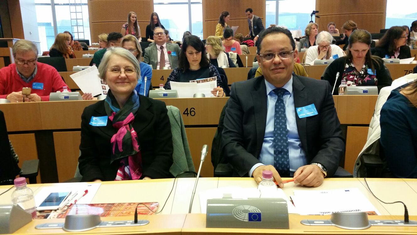 مشاركة الدكتور خالد حاجي في لقاء نظمه البرلمان الأوروبي بـبروكسيل حول موضوع: النساء والإيمان: حرية التدين والاعتقاد