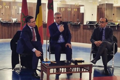 لقاء تواصلي ناجح لسفير المملكة المغربية ببلجيكا مع الجالية المغربية.