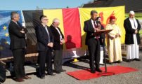 بحضور سفير المملكة المغربية ببلجيكا و شخصيات مهمة تدشين بناء صرح ديني كبير بمدينة كورت سانت إتيان البلجيكية.