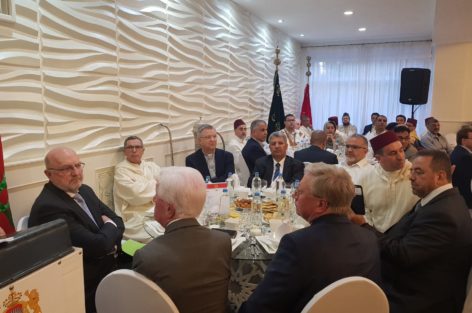 سفارة المملكة المغربية ببلجيكا و القنصلية العامة للمملكة المغربية بأنفرس تقيمان حفل إفطار بهيج.
