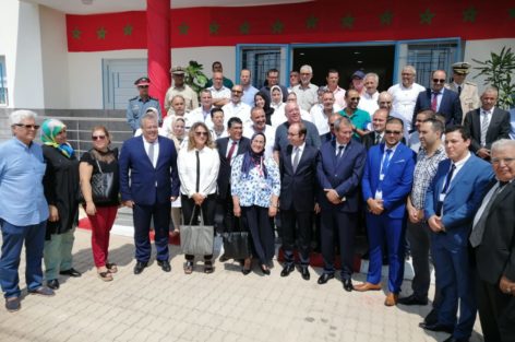 أناس الدكالي يشرف على افتتاح مركز صحي ببلدية بني انصار